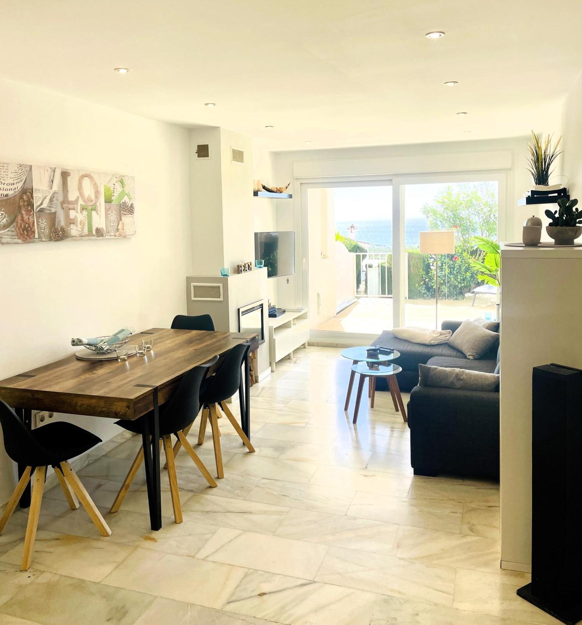 Modern Garden Apartment With A Fantastic Sea View And A Private Garden Sitio de Calahonda Exterior photo